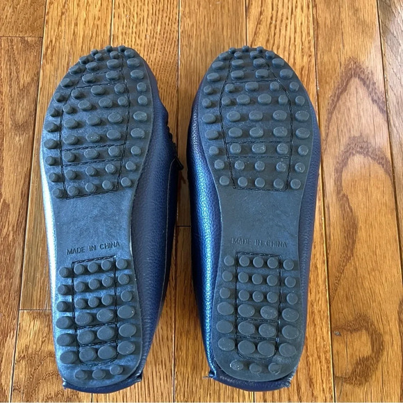 OLD NAVY Women’s in Navy Blue Slip-On Moccasin Driver Loafers Flat Shoes Comfy 7 - Picture 10 of 12